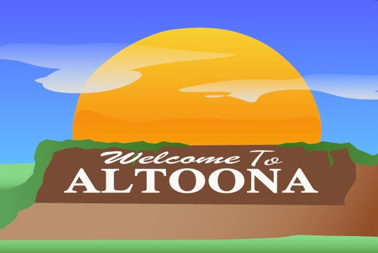 Welcome to Altoona sign