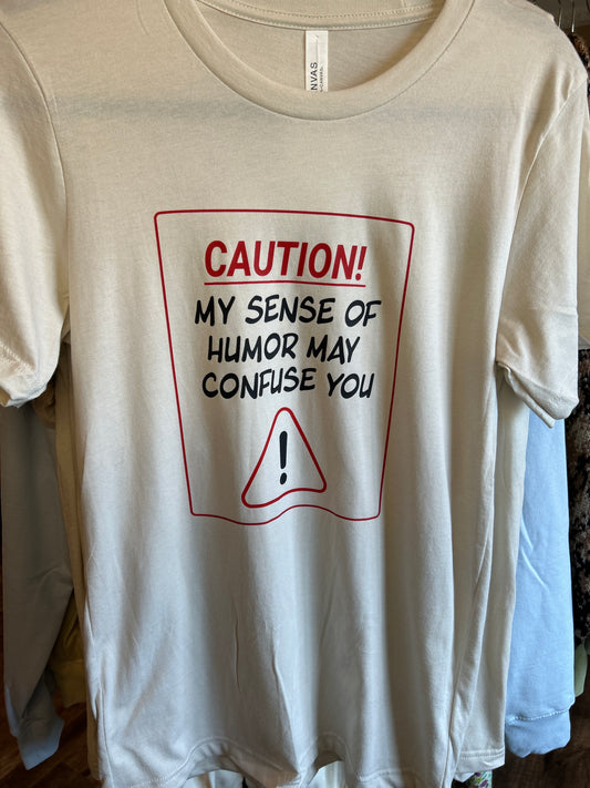 Caution T shirt