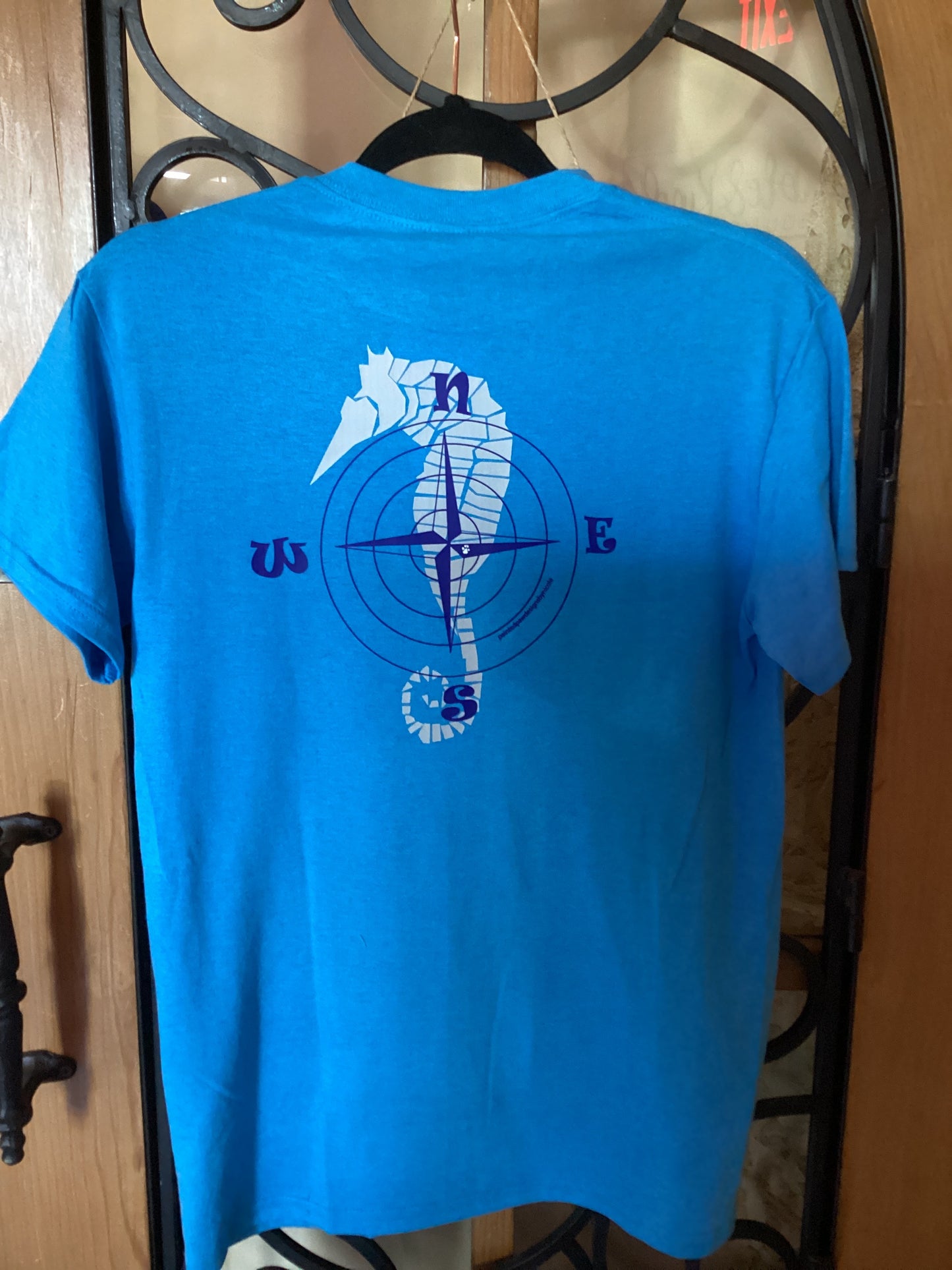 Seahorse Compass T Shirt