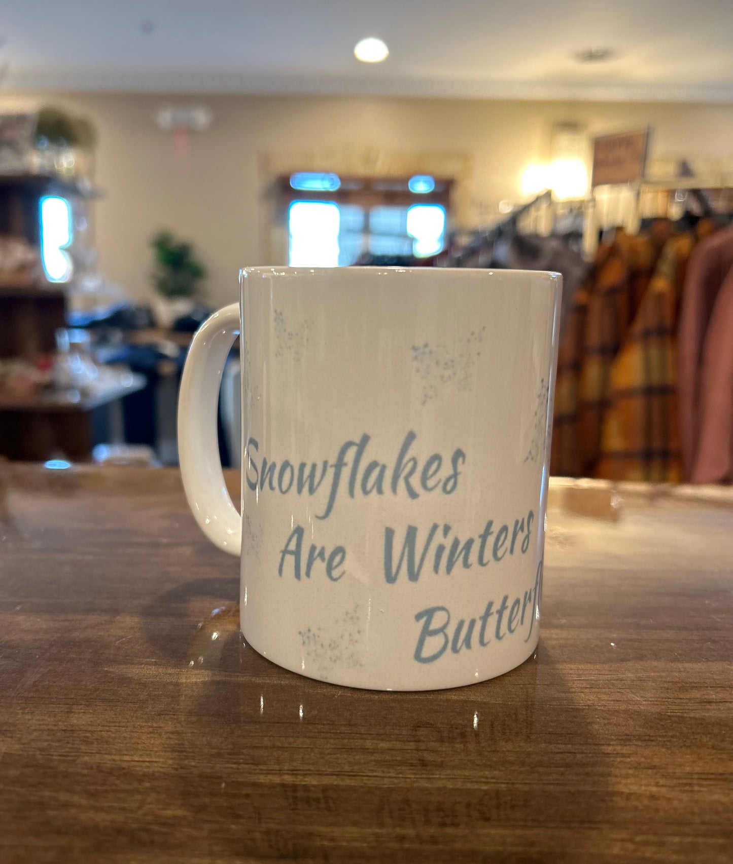 Winters Butterflies Mug