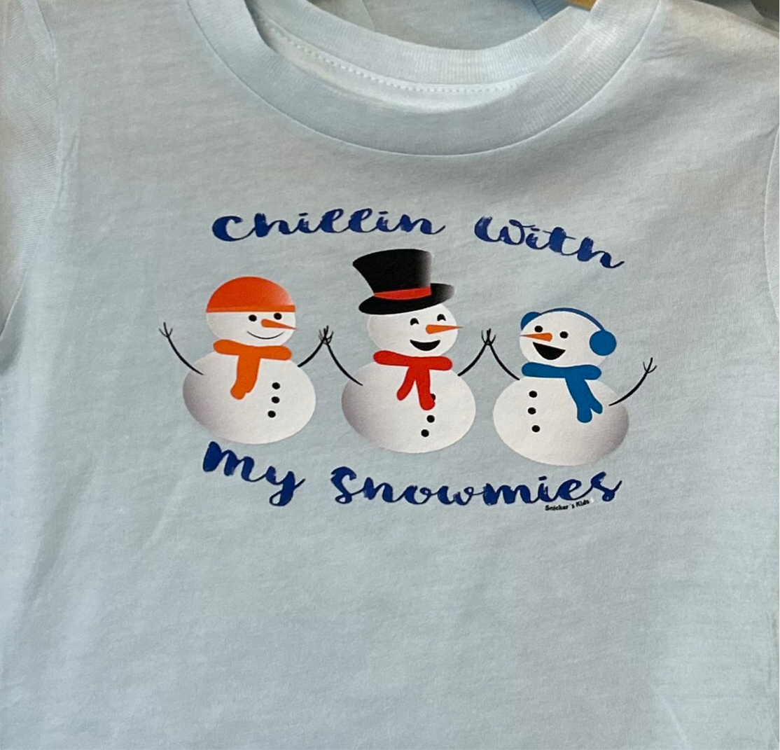 Chillin Snowmies Woman's T Shirt